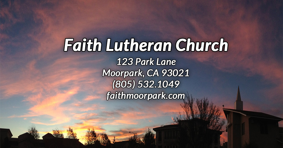 Faith Lutheran Church - welcome